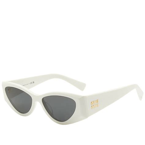 white miu miu shoes|miu miu sunglasses.